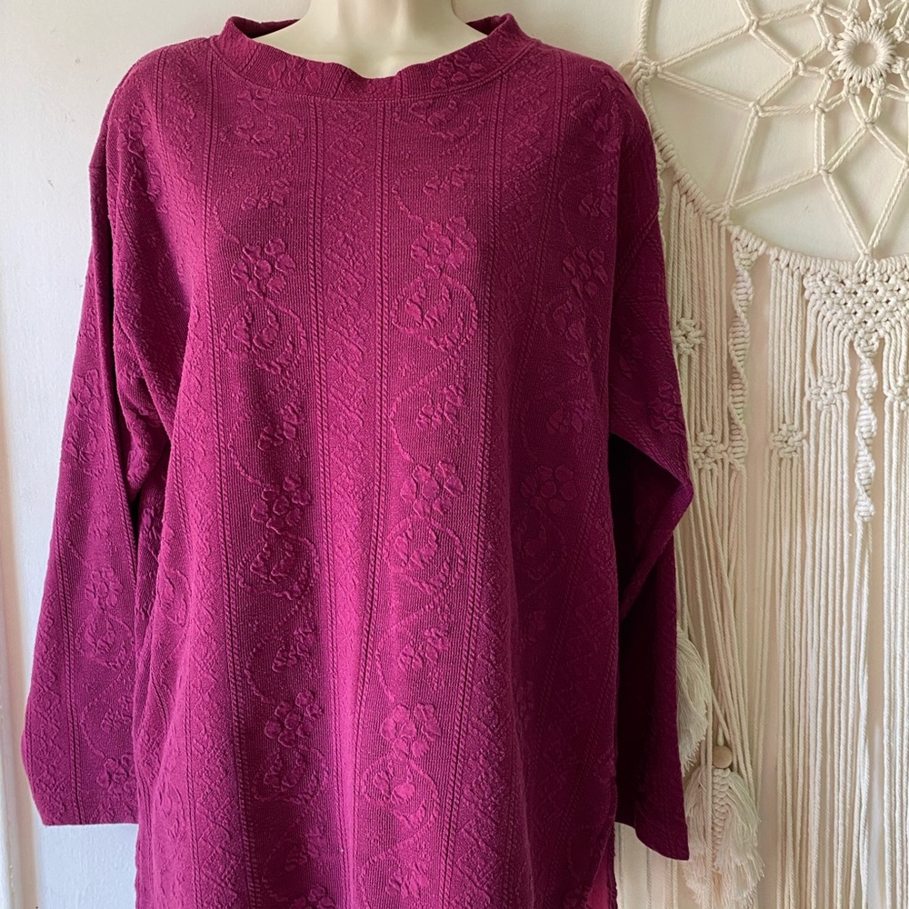 Womens VTG Jessica Roberts Mulled Wine Color Size Small.